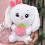 عروسک خرگوش هلو بدست